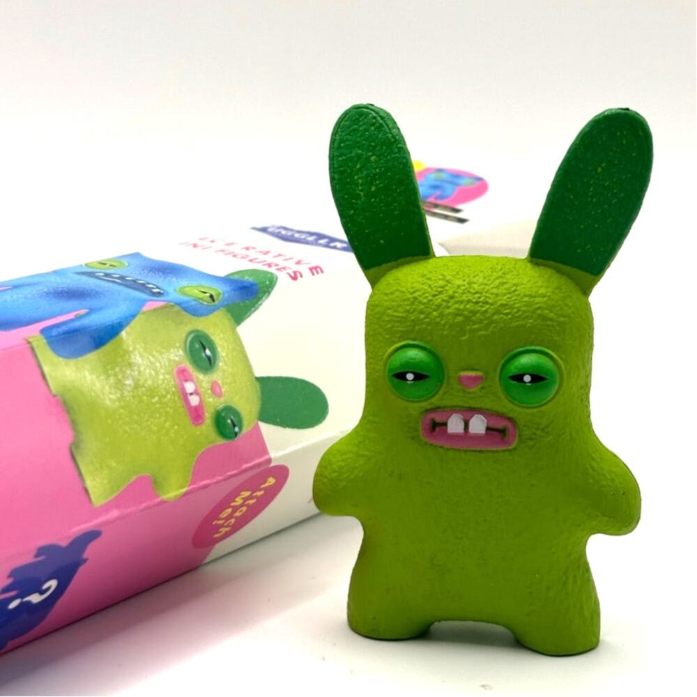 Fuggler "Rabid Rabbit" Funny Ugly Monster Mini Figure, Open Box - NEW